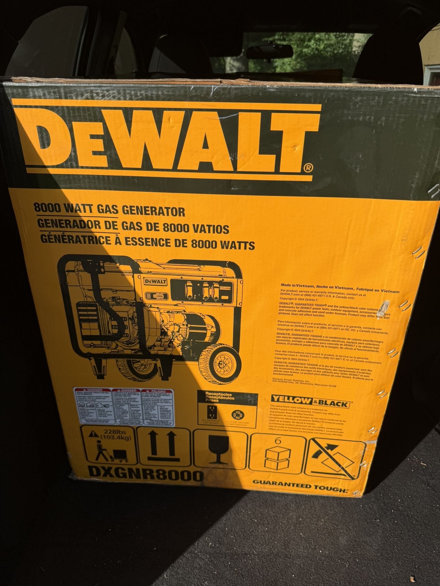 Dewalt Generator 8000 Watts