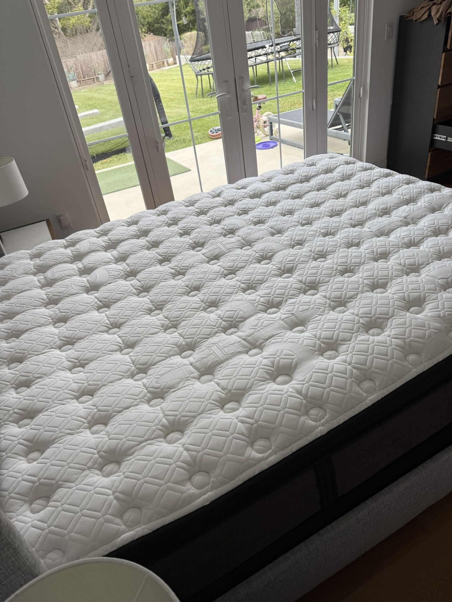 Brand New Sterns And Foster Queen Mattress With Box Spring