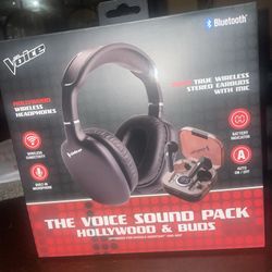 The Voice Wireless Headphones And Earbuds 