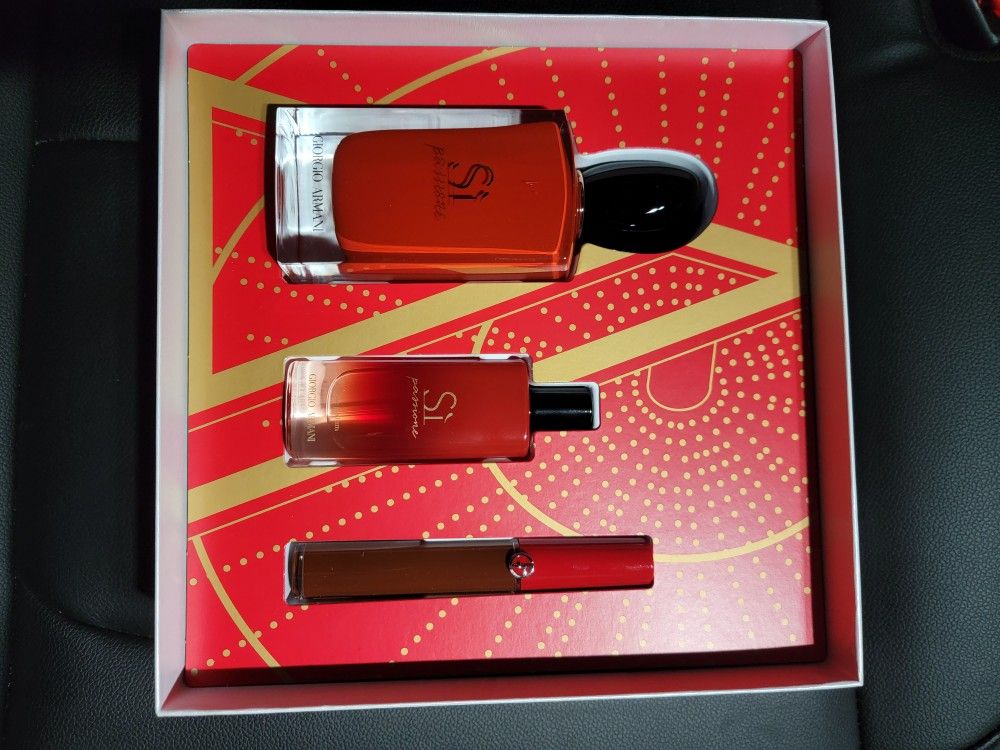 Perfume 3 Pcs Si Passione EDP armani Gift Set