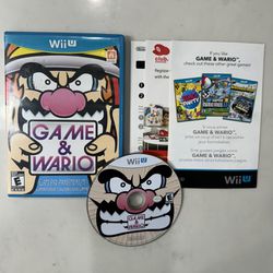 Game & Wario Mint Conditions Nintendo Wii U Video GAME