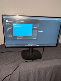 HP desktop with screen Intel core i3