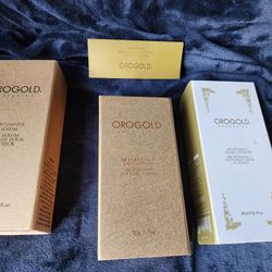 Brand New OroGold 24K Eye Serum, Facial Cleaner, Dark Circle Eye Solution