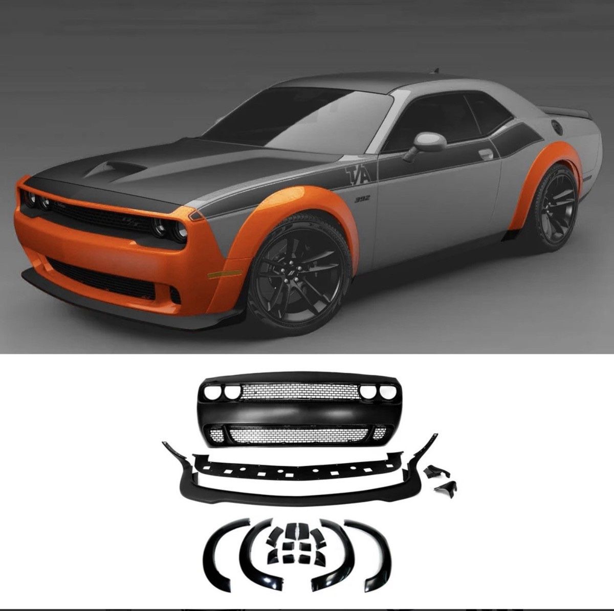 Dodge Challenger Widebody Kit 