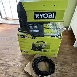 Ryobi 18V Cordless Hybrid Forced Air Propane Heater TOOL ONLY / New