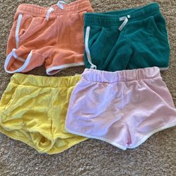 4 Shorts For Children’s Size 6-7