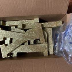 KIMBERLY Gold Letters
