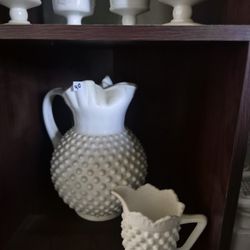 Vintage Milk Glass Collectibles