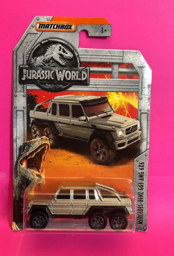 Matchbox Jurassic World Mercedes Benz G63 Amg 6x6 Mattel For