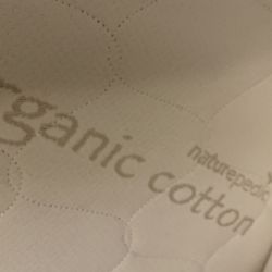 Oeuf Rhea Crib and Naturepedic Crib Mattress 