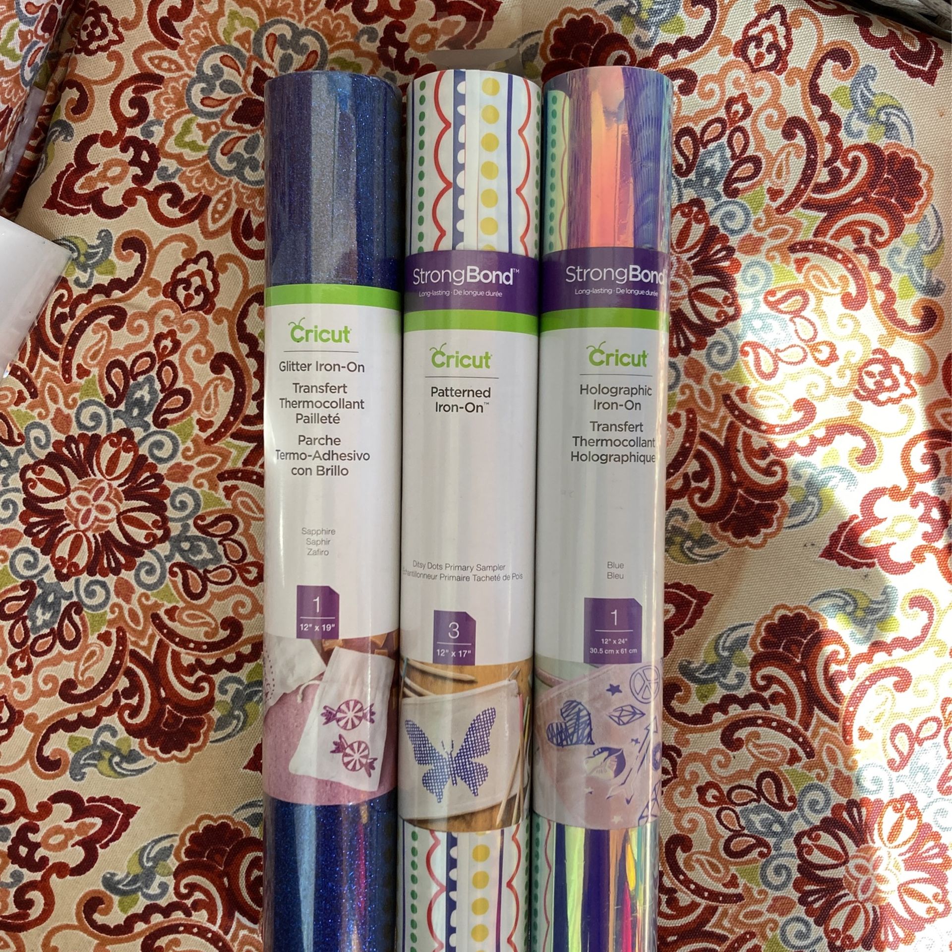 CRICUT Iron On 3-roll Sampler*