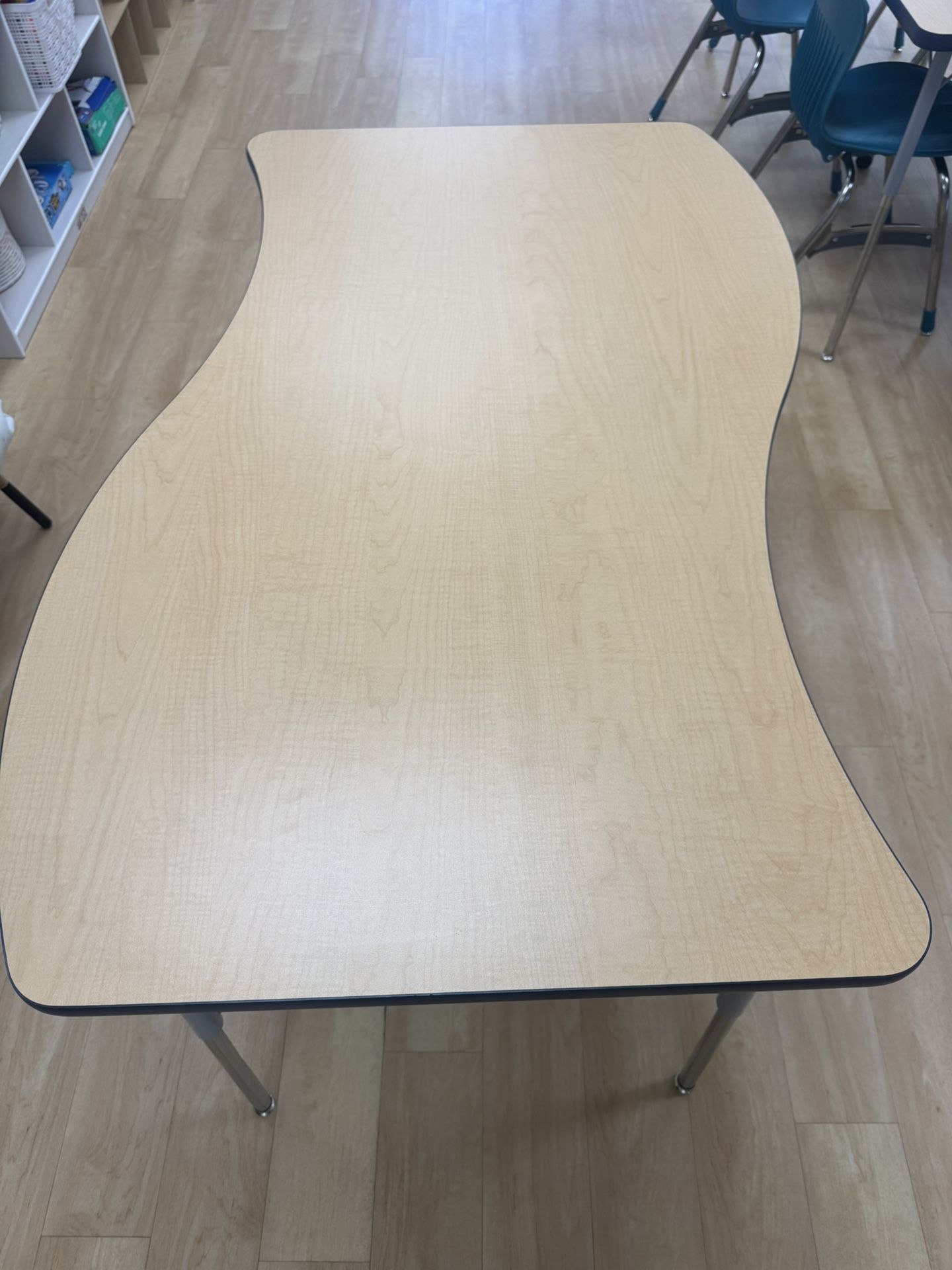 VIRCO Curved Table (2 Available)