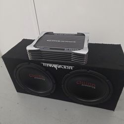 Quinn Acoustic Subwoofer W/ Amp 