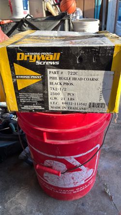 Drywall screws 2-1/2 “