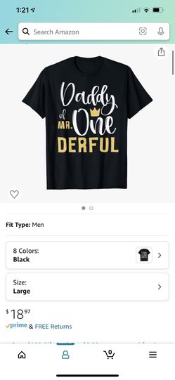 Mr. Onederful Dads Shirt 