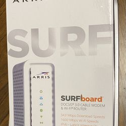 Motorola ARRIS SURFboard SBG6700-AC DOCSIS 3.0 Cable Modem & WiFi Router - Open Box/Never Used!
