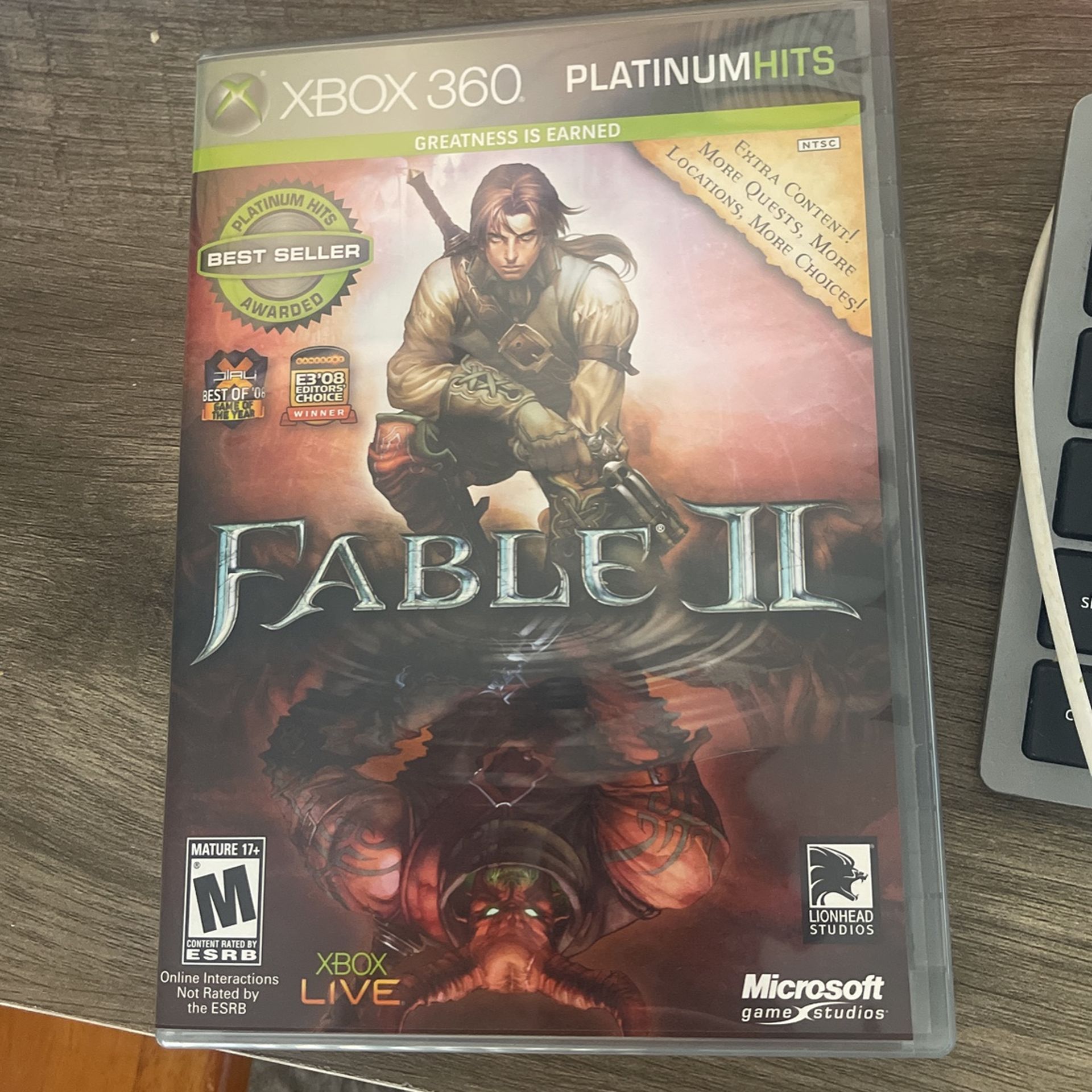 Fabble II (xbox game) PLATNUM HITS