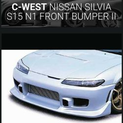 C-WEST NISSAN SILVIA N1 Front BUMPER II (99-02)