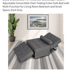  Black Friday Deal! Beautiful Futon Recliner For Bedroom, Dorm, Study or Living Room