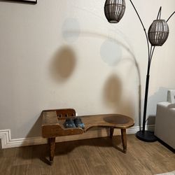 Vintage Mcm Cobblers Bench