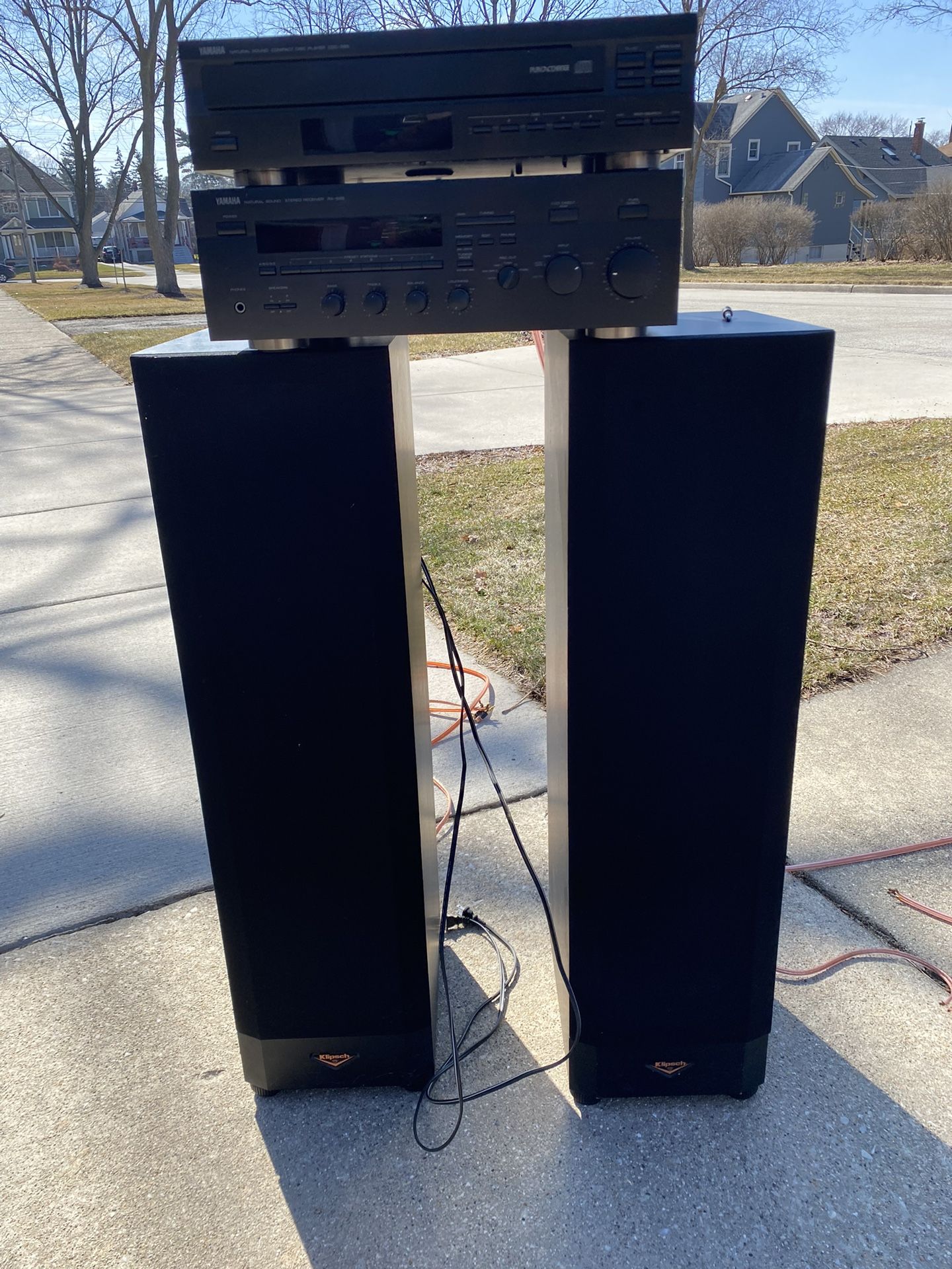New Price - Klipsch Speakers & Yamaha Receiver