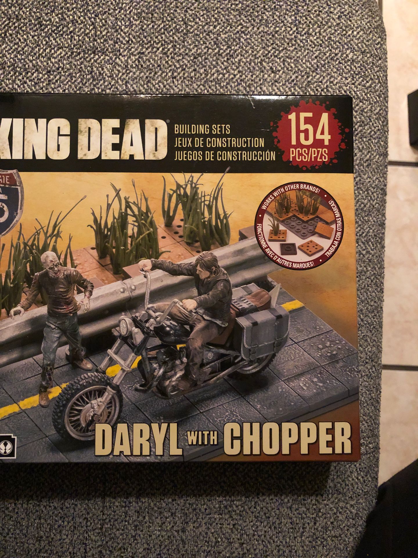 The walking dead Daryl with chopper
