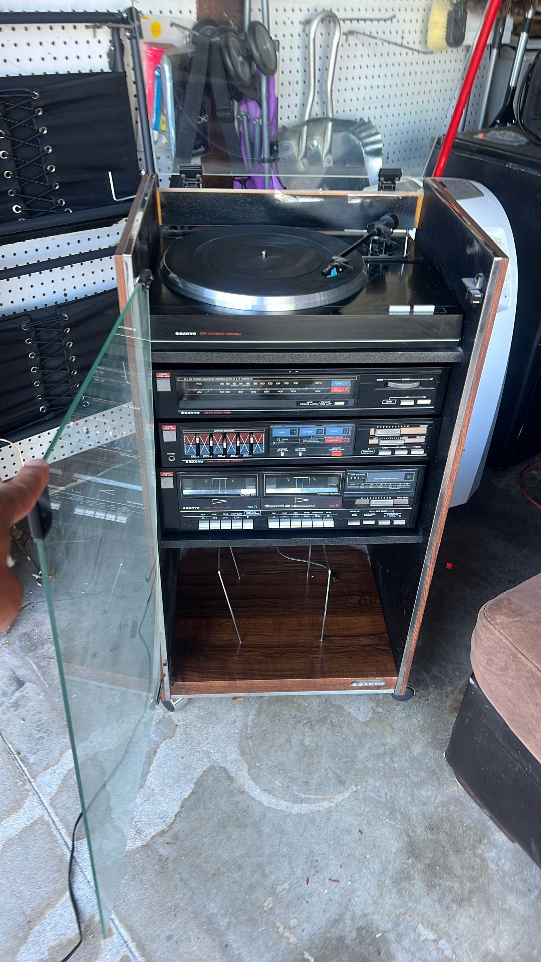 Vintage Sanyo Stereo System