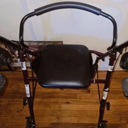 adult walker with seat