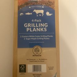 Grilling Planks Cedar & Maple