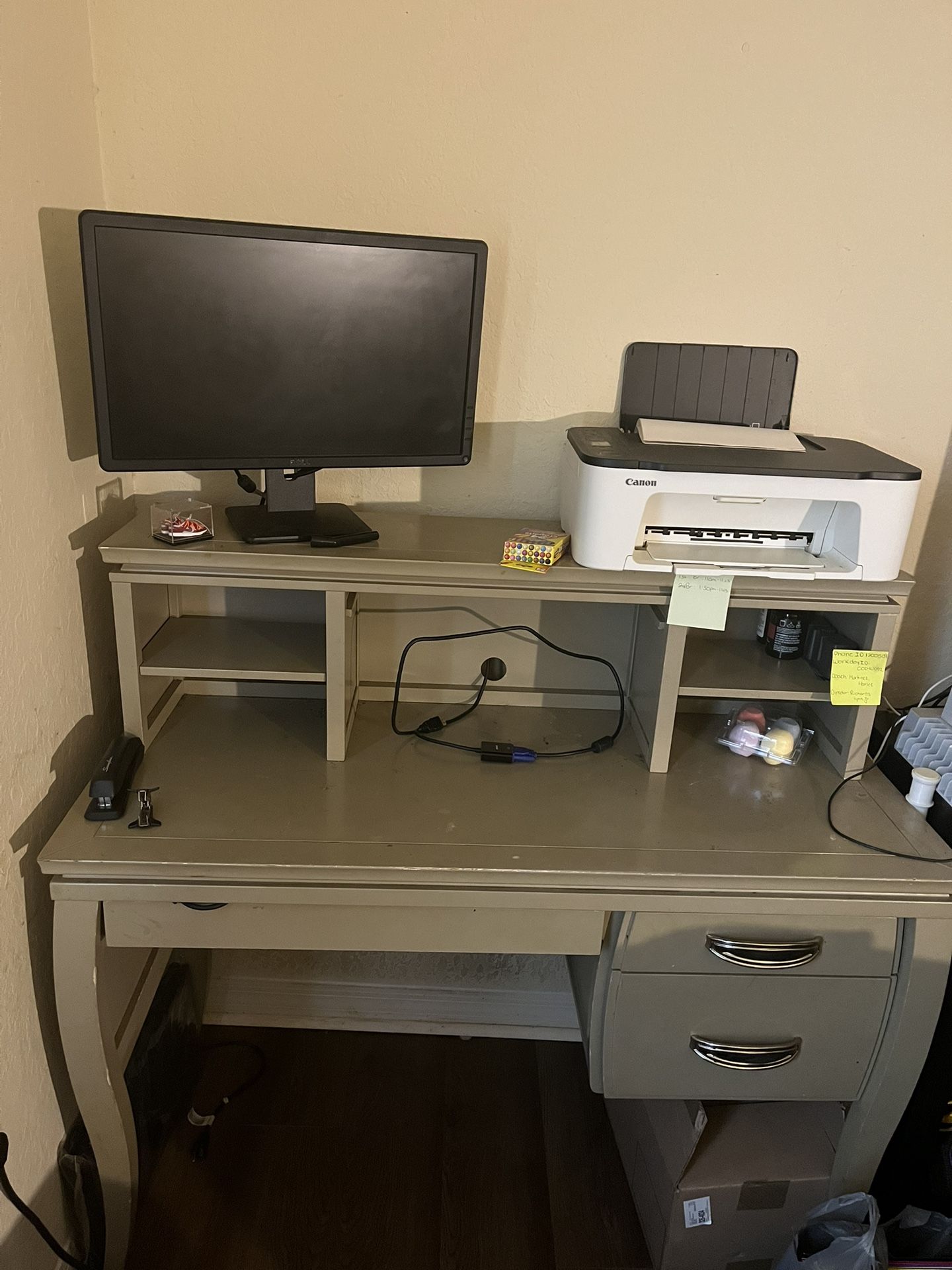 Work Desk W/ Removable Top