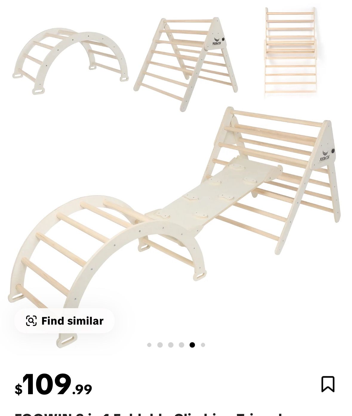 Wooden Jungle Gym