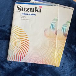 Suzuki Violin Books 1 and 4