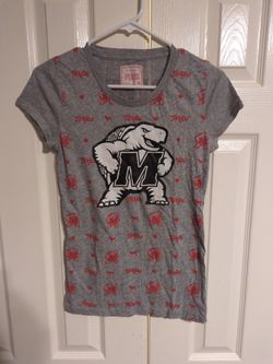 Women's Univ of Maryland t shirt