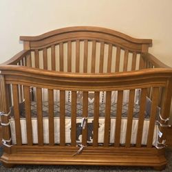 Sorelle Vista Elite Vintage Frost 4-in1 Crib 