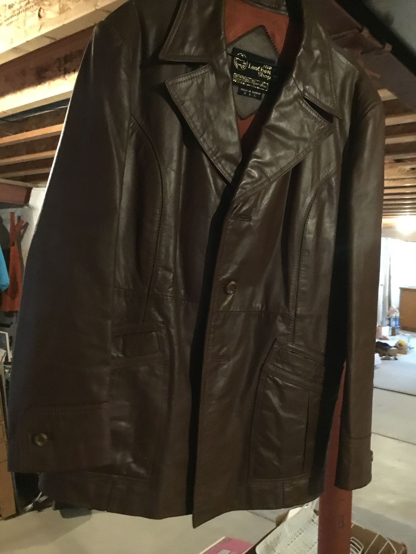 Leather jacket. Worn Twice