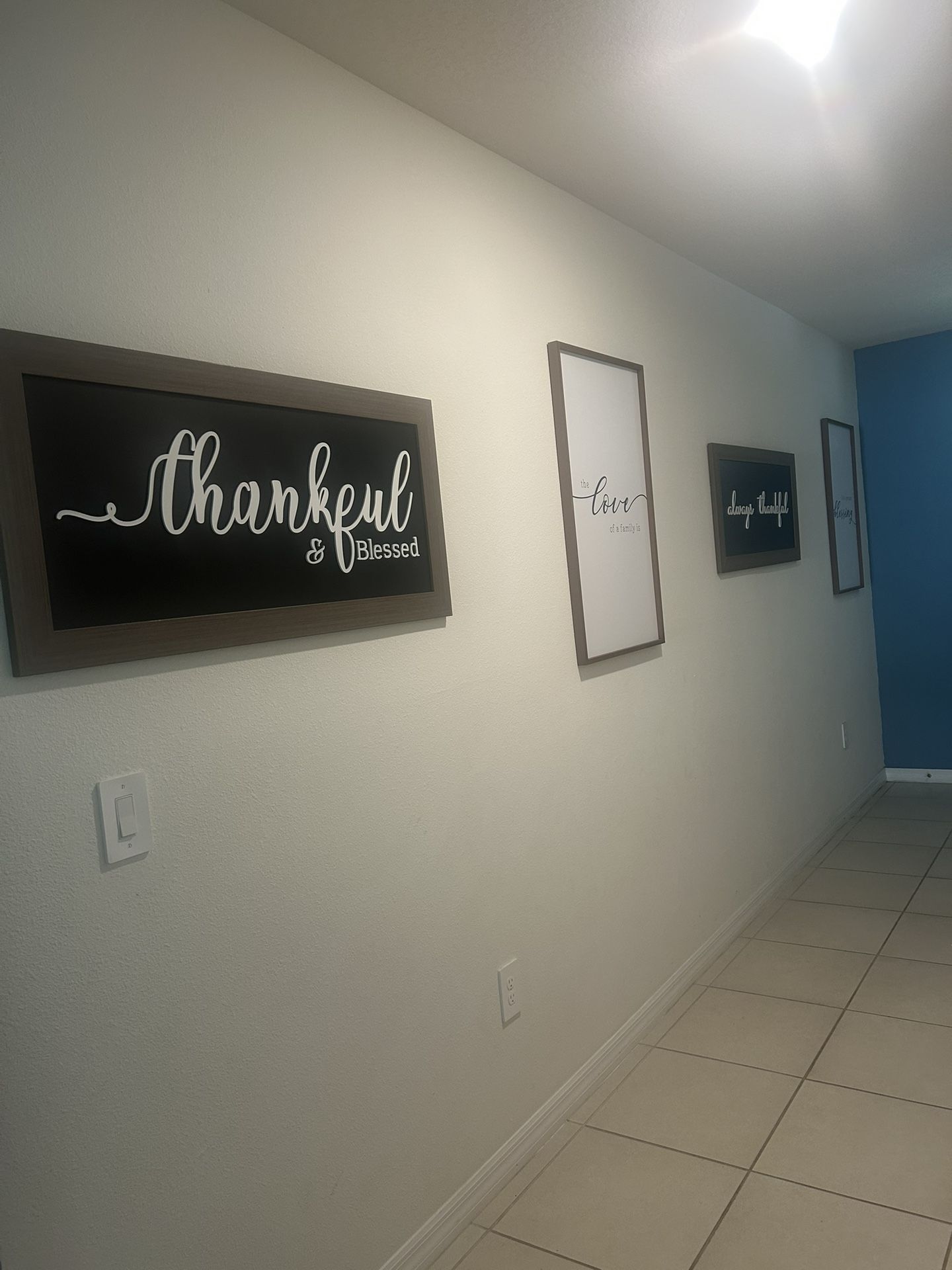 4 Wall Decor -All Included In Price