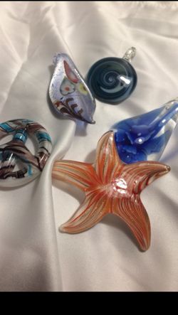 Glass pendants