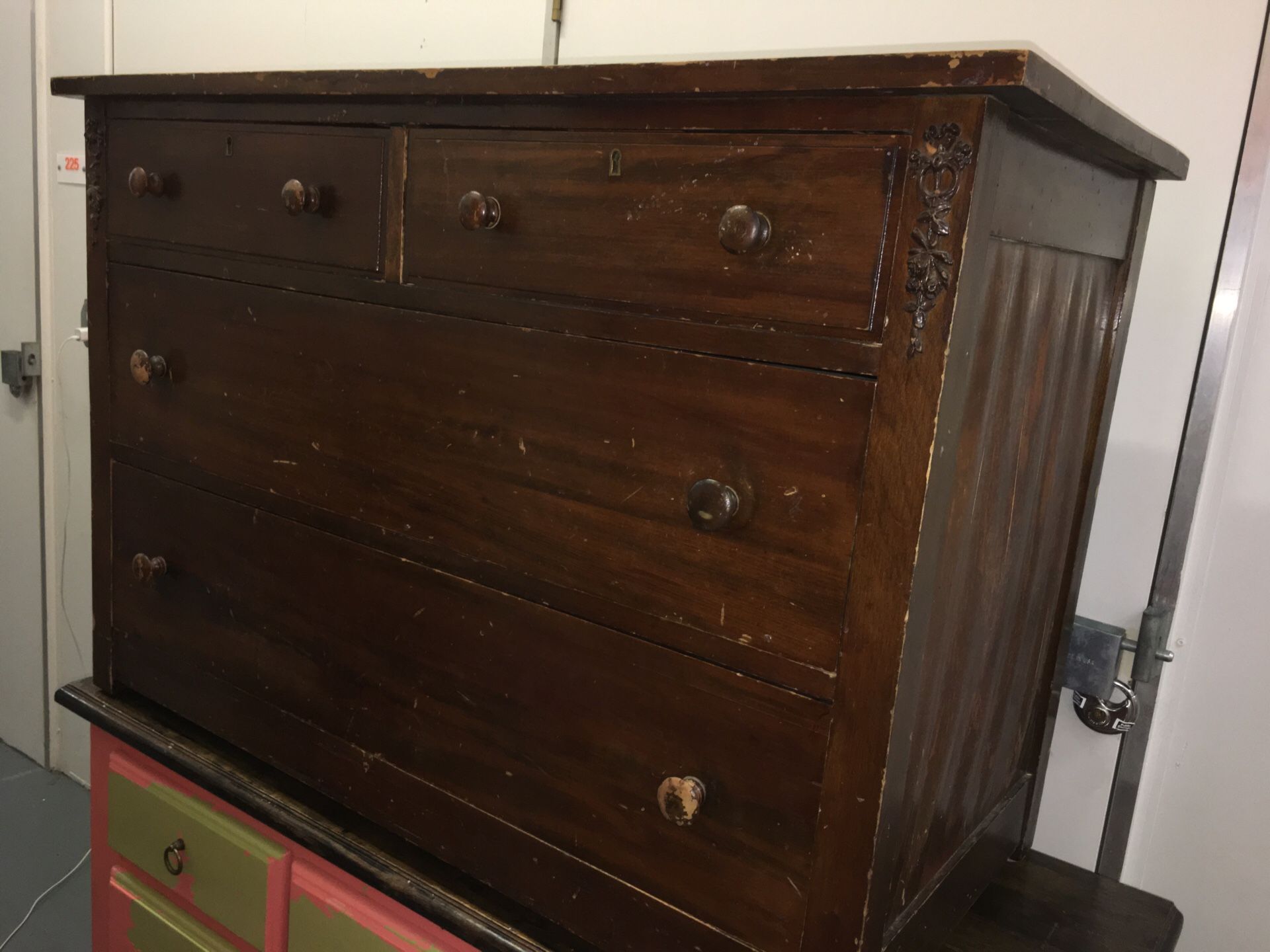 Antique project dresser