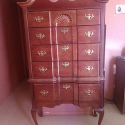 Mahogany Dresser Drawer Antique
