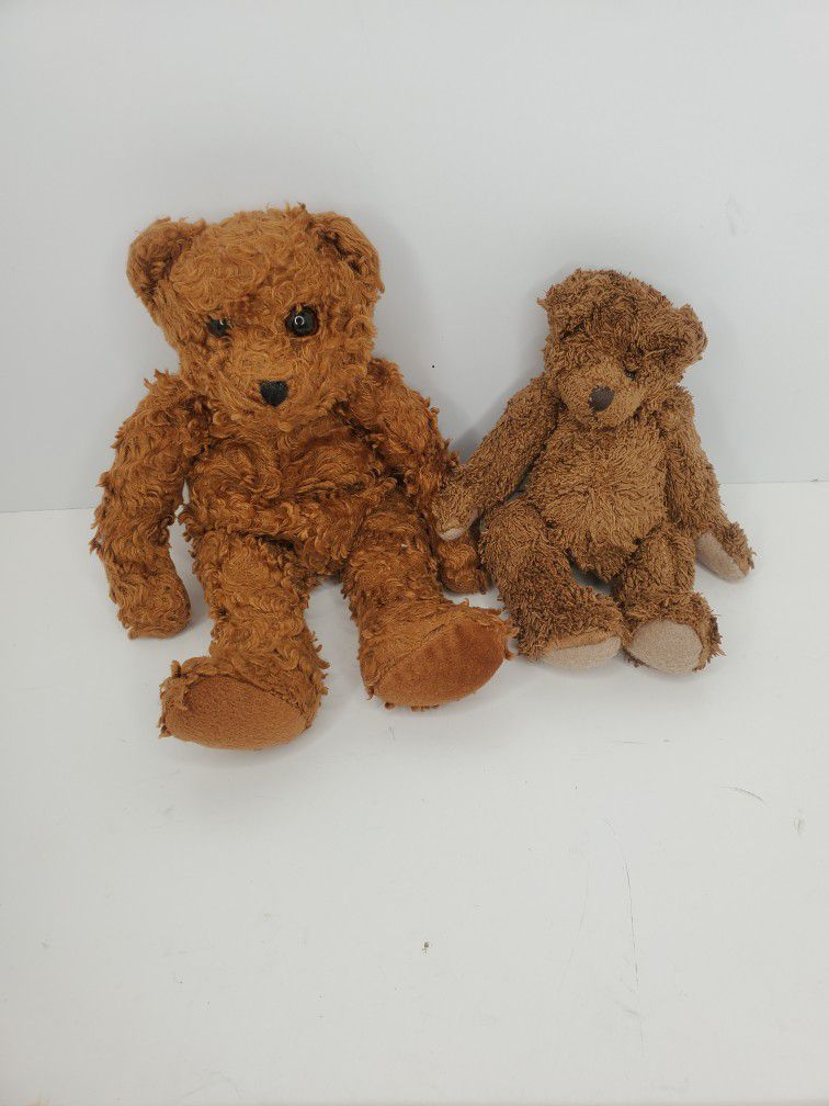 Hawthorne the Bear Brown TY Beanie Baby Plush & Brown Small Teddy Bear Plush
