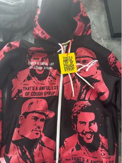 ASAALI RED ALOCS ZIP UP (M)