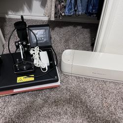 Cricut And Heat Press NEED TO SELL ASAP!