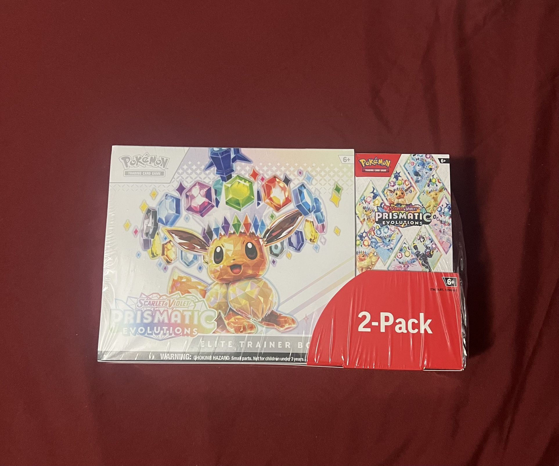 Prismatic Evolutions Costco Bundle