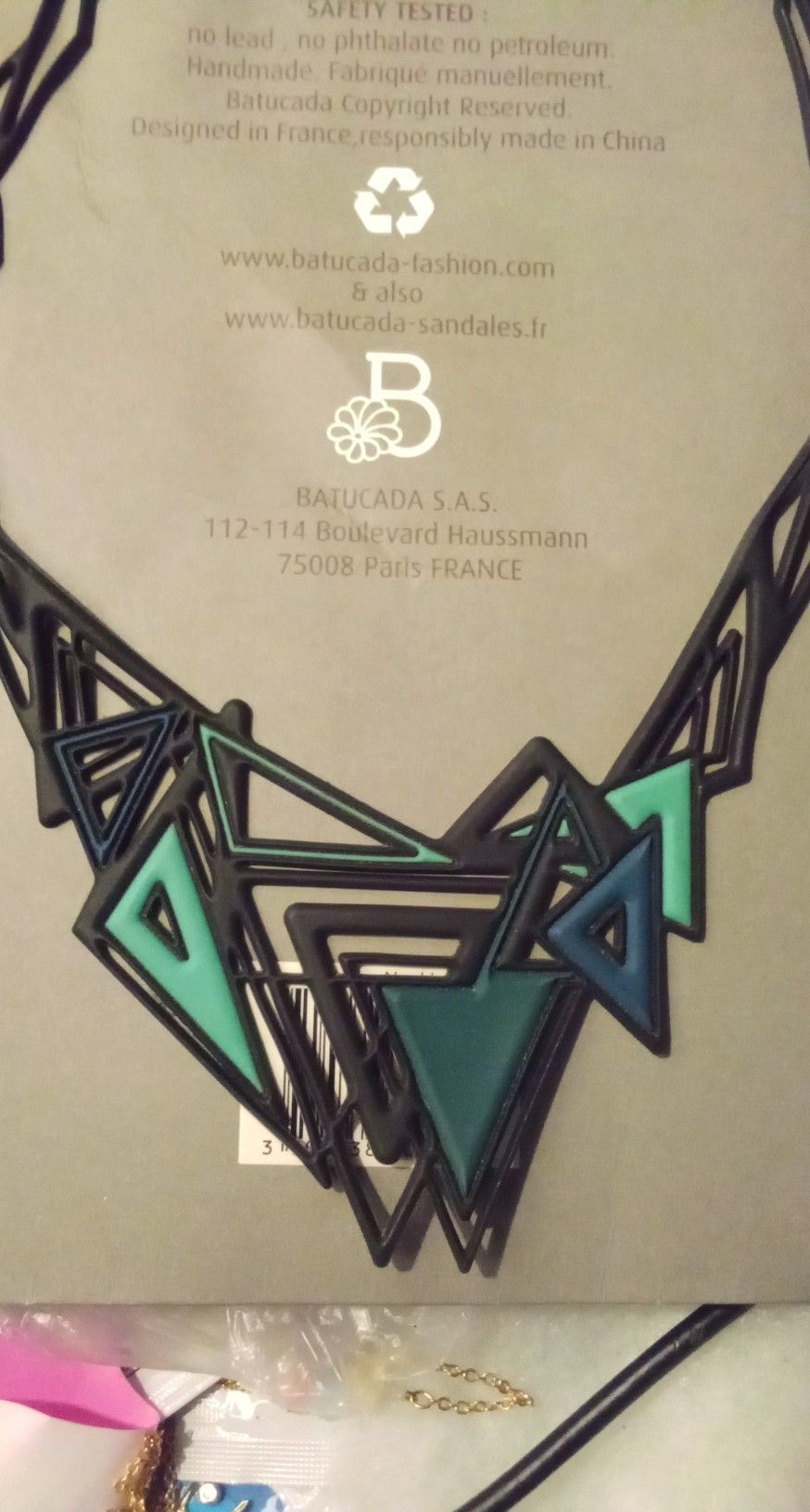 Authentic Batucada Limited Release Kiopse Adjustable Necklace