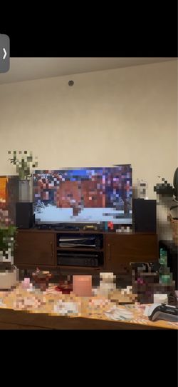 Mid-century style TV/media console