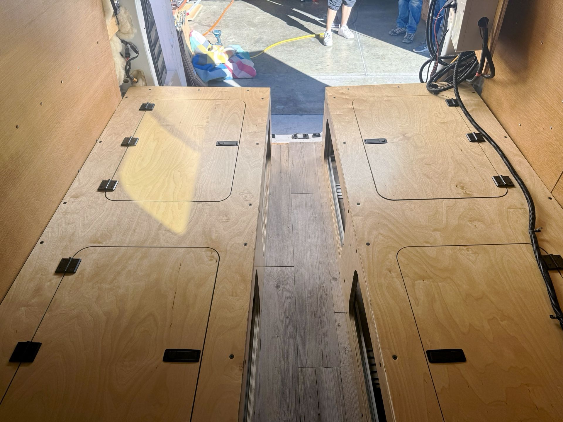 Chevy Camper Van Conversion Cabinets 