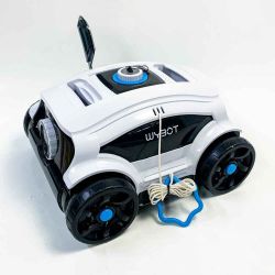 Pool Vacuum with 45W Boosted Power, Self-Parking Technology, 130Mins Superi