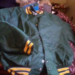 Green And Yellow Jacket Xl