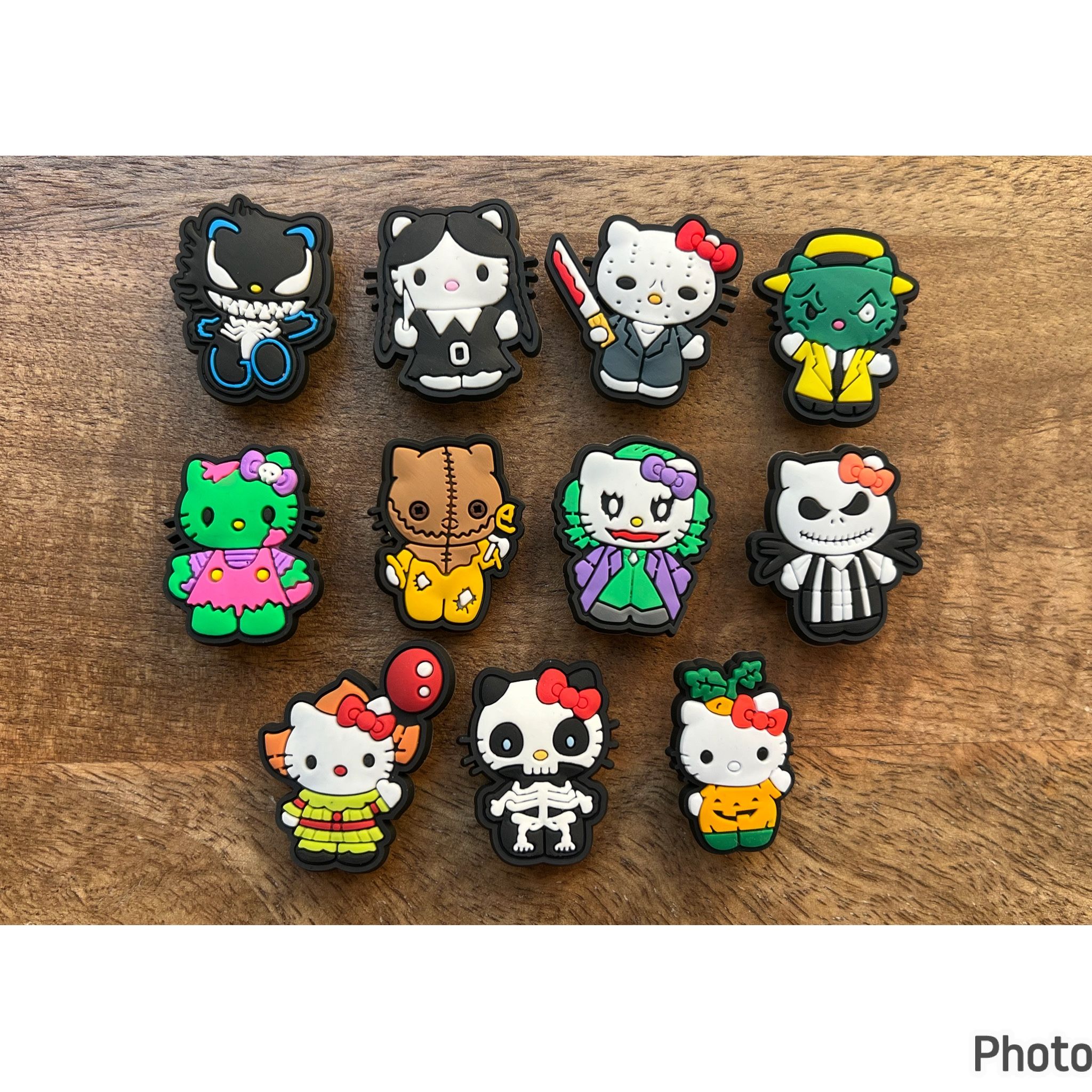 Halloween Hello Kitty, Croc Charm bundle