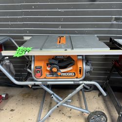 Ridgid Table Saw 